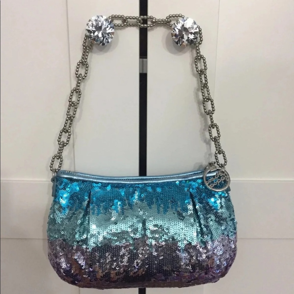 Coach sequin ombré poppy bag RARE